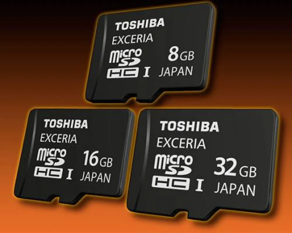 TOSHIBA SeeQVault microSDHC Card