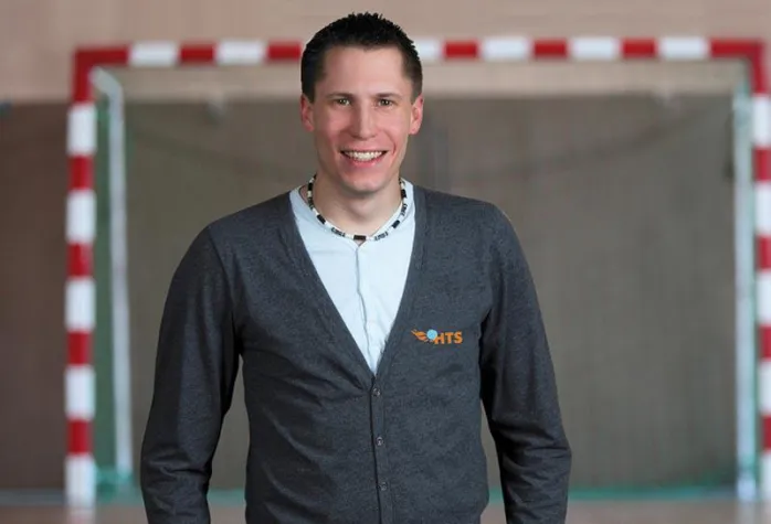 Bild: Der Handball-Hampelmann-Macher