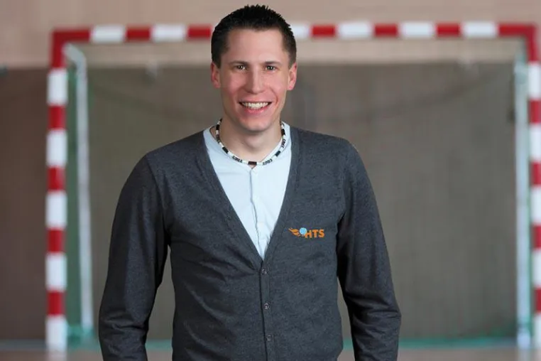 Bild: Der Handball-Hampelmann-Macher