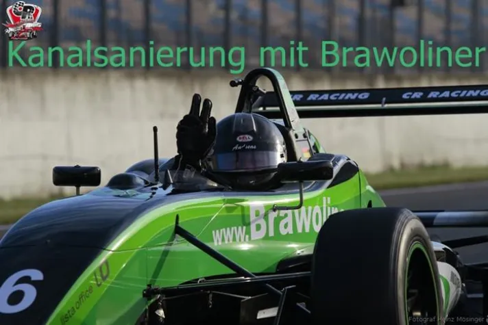 CR Racing Team mit Brawoliner F3 in den Punkten auf dem Eurospeedway Lausitzring Bild: CR Racing Team mit Brawoliner F3 in den Punkten auf dem Eurospeedway Lausitzring