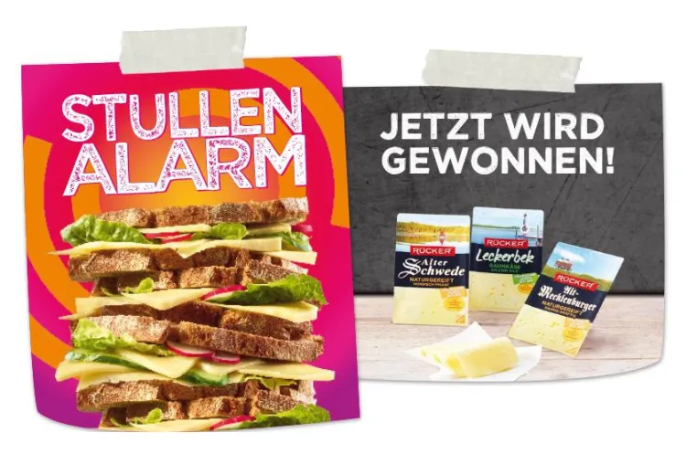 Bild: RÜCKER "Stullenalarm: Hier schneiden Sie richtig lecker ab!"