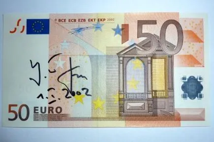 Helmut Kohls 50 Euro für einen guten Zweck Bild: Helmut Kohls 50 Euro für einen guten Zweck