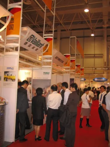 Deutscher Gemeinschaftsstand auf der GAS CHINA 2006 & GASEX 2006 Bild: Deutscher Gemeinschaftsstand auf der GAS CHINA 2006 & GASEX 2006