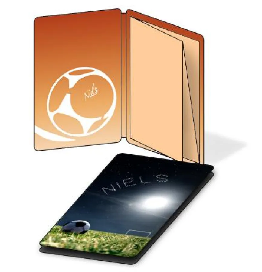 Personalisierter Pocketplaner mit Spielplan für die Fußball Weltmeisterschaft