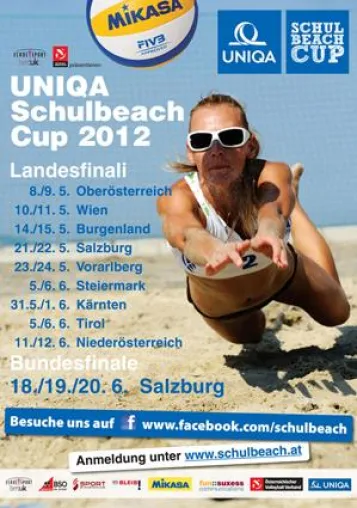 Offizielle österreichische Meisterschaft im Schulbeachvolleyball Bild: Offizielle österreichische Meisterschaft im Schulbeachvolleyball