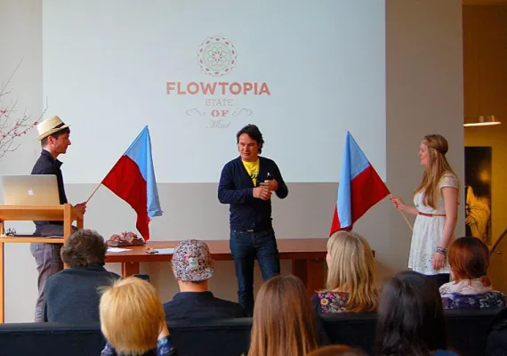 Bild: MA-Studiengang LDK: Podiumsdiskussion und Präsentation in der „Denkerei/Amt f. Arbeit an unlösbaren Problemen“