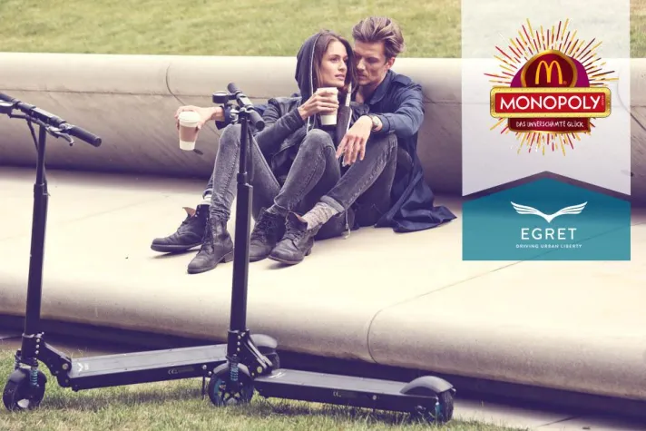 Bild: EGRET bei McDonald's® Monopoly und bei McDonald's® Monopoly Kids