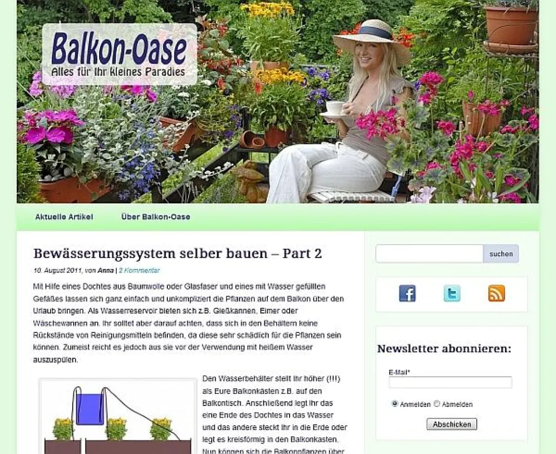 Balkon-Oase - Alles rund um den Balkon