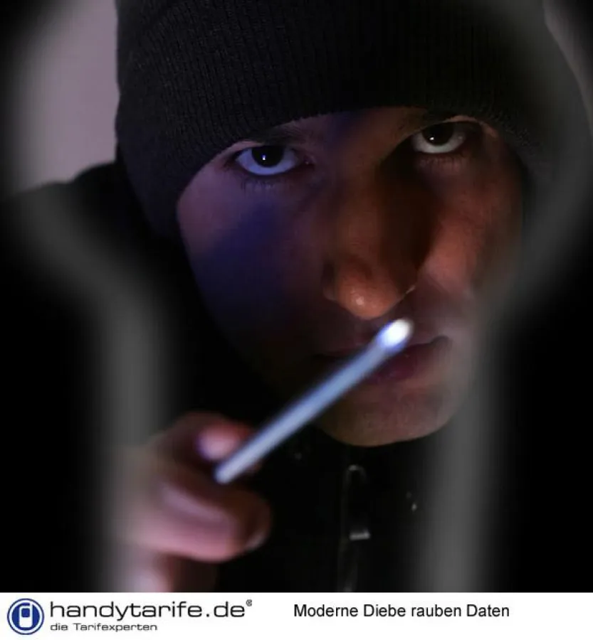Moderne Diebe rauben Daten
