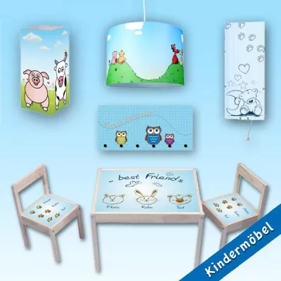 Bild: Kinderzimmer Ideen von STIKKIPIX sorgen für Begeisterung