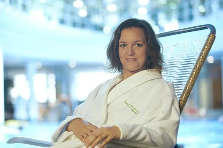 Bild: Speyer: Die Wellness-Botschafterin besucht Rheinland-Pfalz