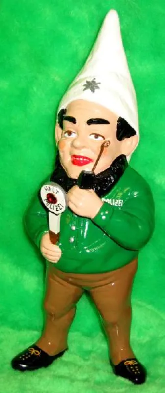 Gartenzwerg - Polizei