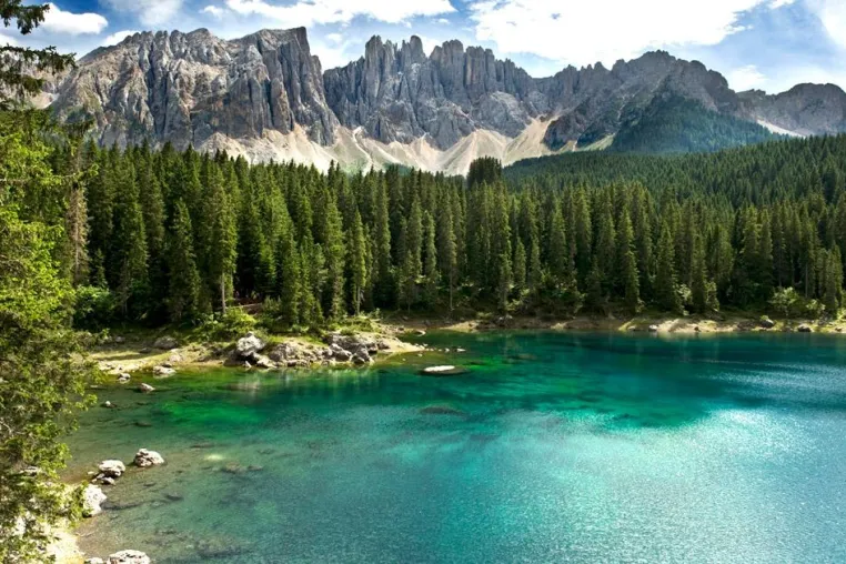 Bild: Tiers am Rosengarten ein alpines Zauberreich in Südtirol