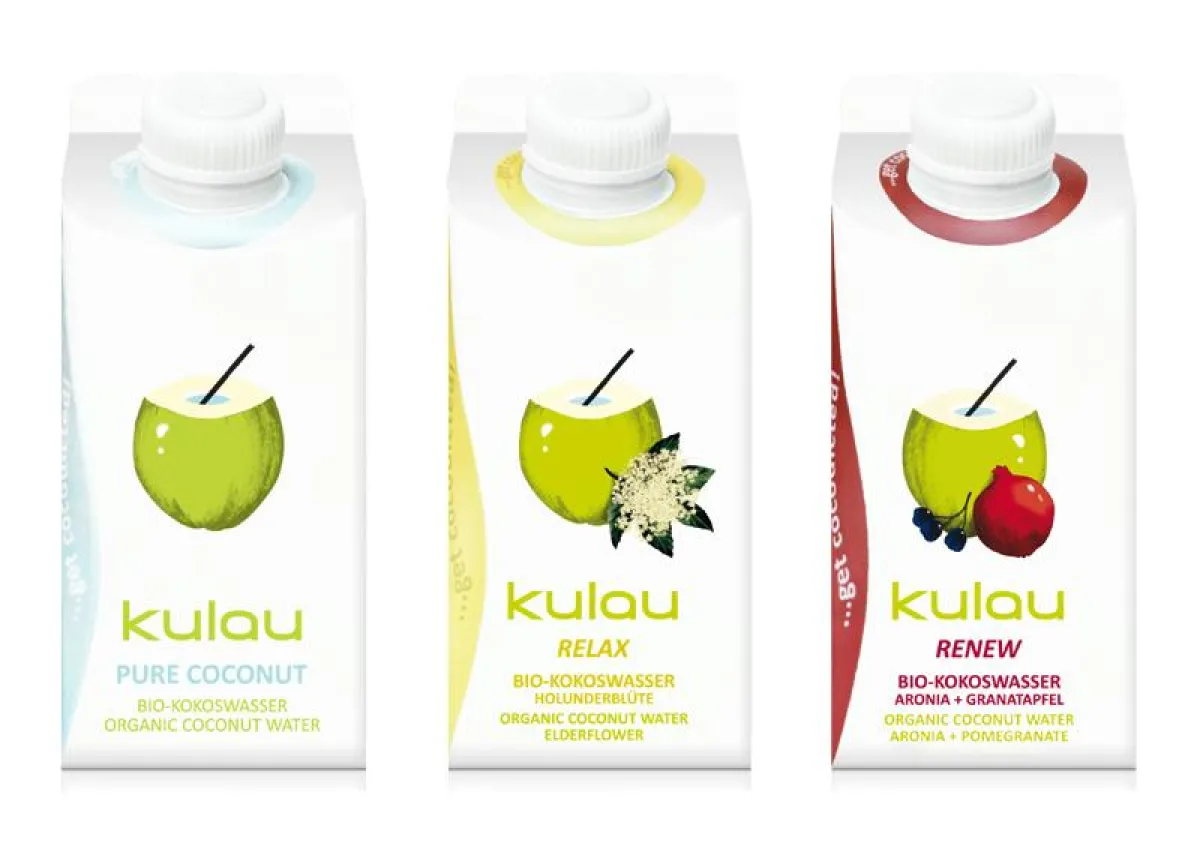 KULAU Bio-Kokoswasser variationen