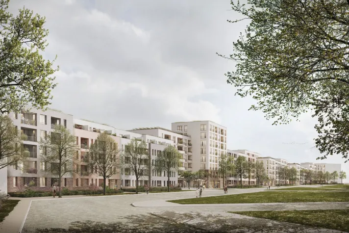Bild: Digitale Verwaltung für längstes Neubauprojekt im europäischen Wohnungsbau in Nürnberg  