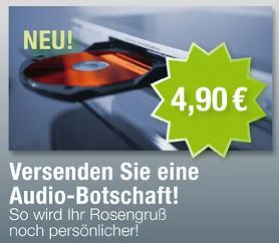 Bild: Ein Blumengruß mit der persönlichen Note