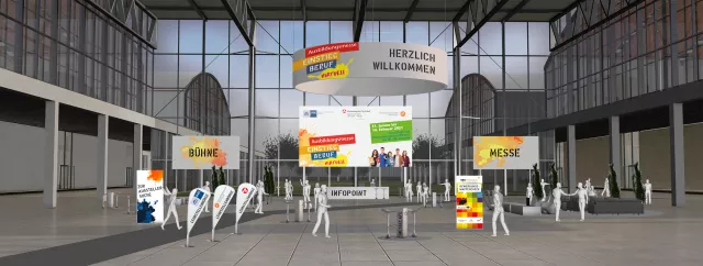 EINSTIEG BERUF Karlsruhe– Größte regionale Messe für berufliche Ausbildung Bild: EINSTIEG BERUF Karlsruhe– Größte regionale Messe für berufliche Ausbildung