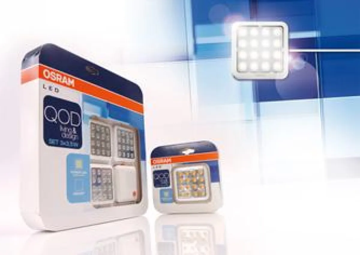 The Brand Union wird für das Designkonzept für QOD, ein neues LED-Leuchtensystem von OSRAM, mit dem iF packaging award 2011 ausgez