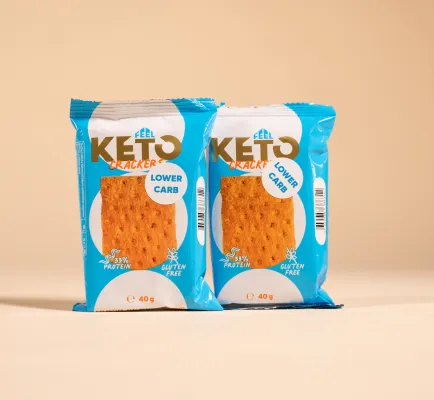 Bild: Mehr Fett statt Zucker verbrennen – mit dem neuen feel keto Cracker