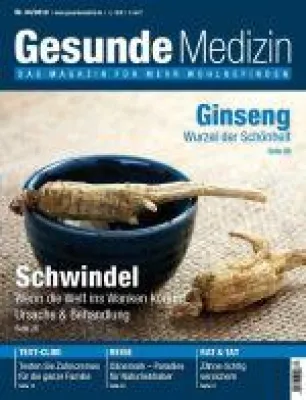 Bild: Wenn die Welt ins Wanken kommt – Titelthema Schwindel in der April-Ausgabe von Gesunde Medizin