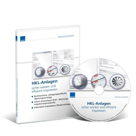 Bild: Wartungen sicher nach neuer EnEV 2014 ausführen mit der aktuellen Praxishilfe von WEKA MEDIA