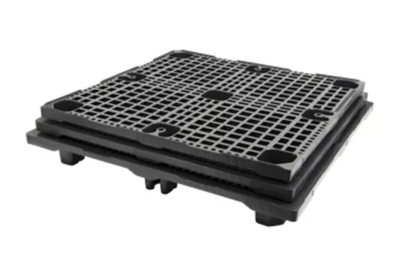 Bild: Quadratisch, praktisch, clever:  Die neuen Kunststoff-Leichtpaletten SF1100L, SF1140L und SF1200L