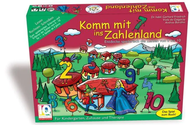 IQ-Spiele - Studie bestätigt Lernerfolge von „Komm mit ins Zahlenland“ Bild: IQ-Spiele - Studie bestätigt Lernerfolge von „Komm mit ins Zahlenland“
