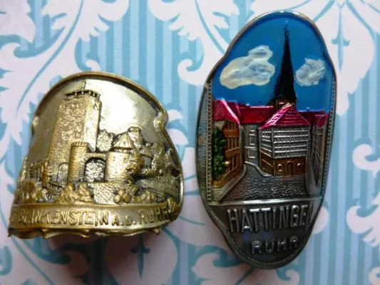 Bild: Souvenirausstellung im "Museum im Bügeleisenhaus" in Hattingen/Ruhr