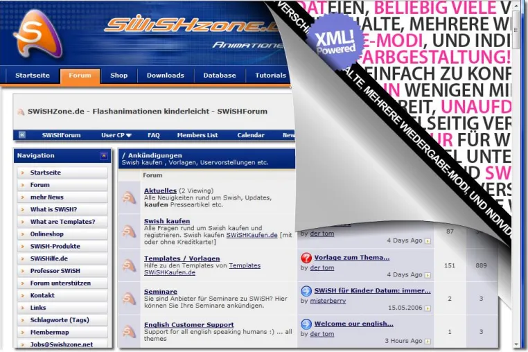 Bild: Swishkaufen.de veröffentlicht XMLPeel- einen innovativen Werbeträger für die Webseite