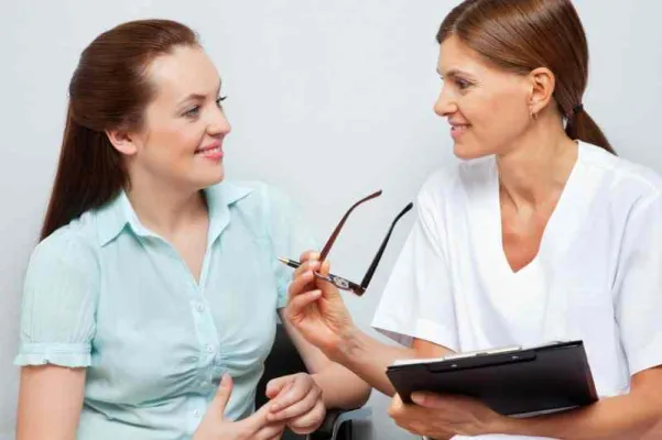 Bild: Krankheitsbild Ausfluss