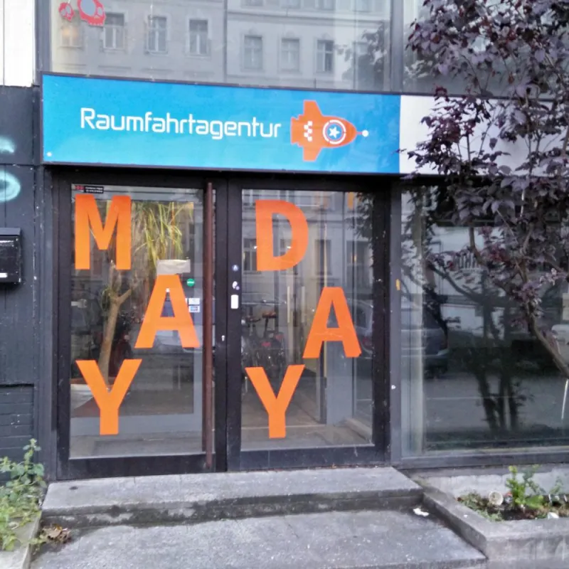 Raumfahrtagentur im Stadtbad Wedding