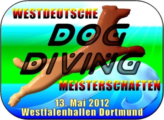 Bild: 1. westdeutsche DOG-DIVING Meisterschaften in Dortmund