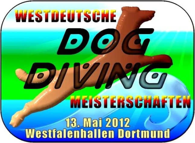 Bild: 1. westdeutsche DOG-DIVING Meisterschaften in Dortmund