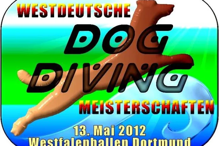 1. westdeutsche DOG-DIVING Meisterschaften in Dortmund Bild: 1. westdeutsche DOG-DIVING Meisterschaften in Dortmund