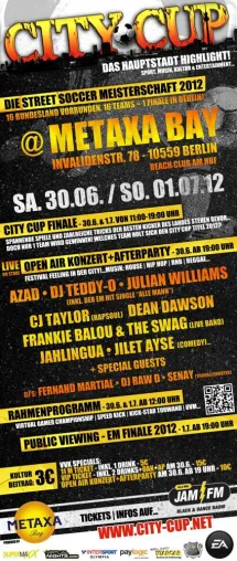 CITY CUP - Sport, Musik, Kultur & Entertainment Bild: CITY CUP - Sport, Musik, Kultur & Entertainment