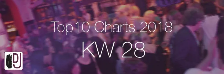 Aktuelle Top Ten-Charts KW 28/2018 Bild: Aktuelle Top Ten-Charts KW 28/2018