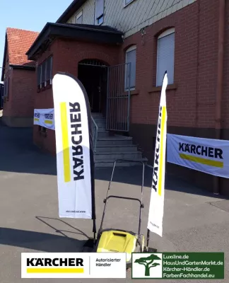 Bild: Luxsline offizieller Kärcher Fachhändler für Professional und Home & Garden Geräte in der Region Nordhessen
