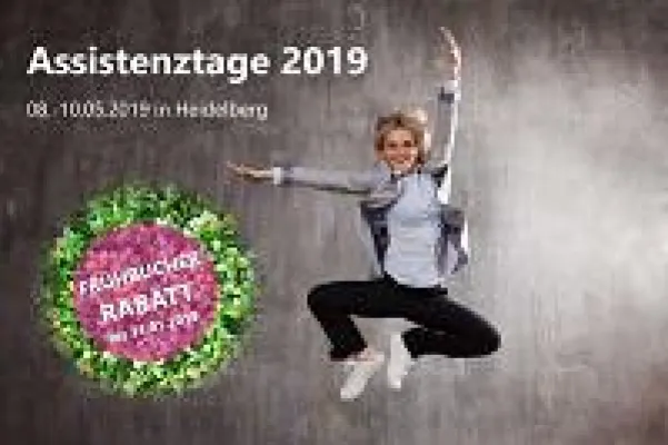 Bild: Assistenztage 2019: 20% Rabatt, nur bei Buchung am 23.11.2018