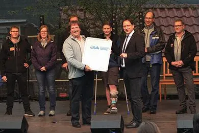 Bild: Drei Unternehmen aus Donaueschingen gleichzeitig mit dem DAA-Siegel ausgezeichnet