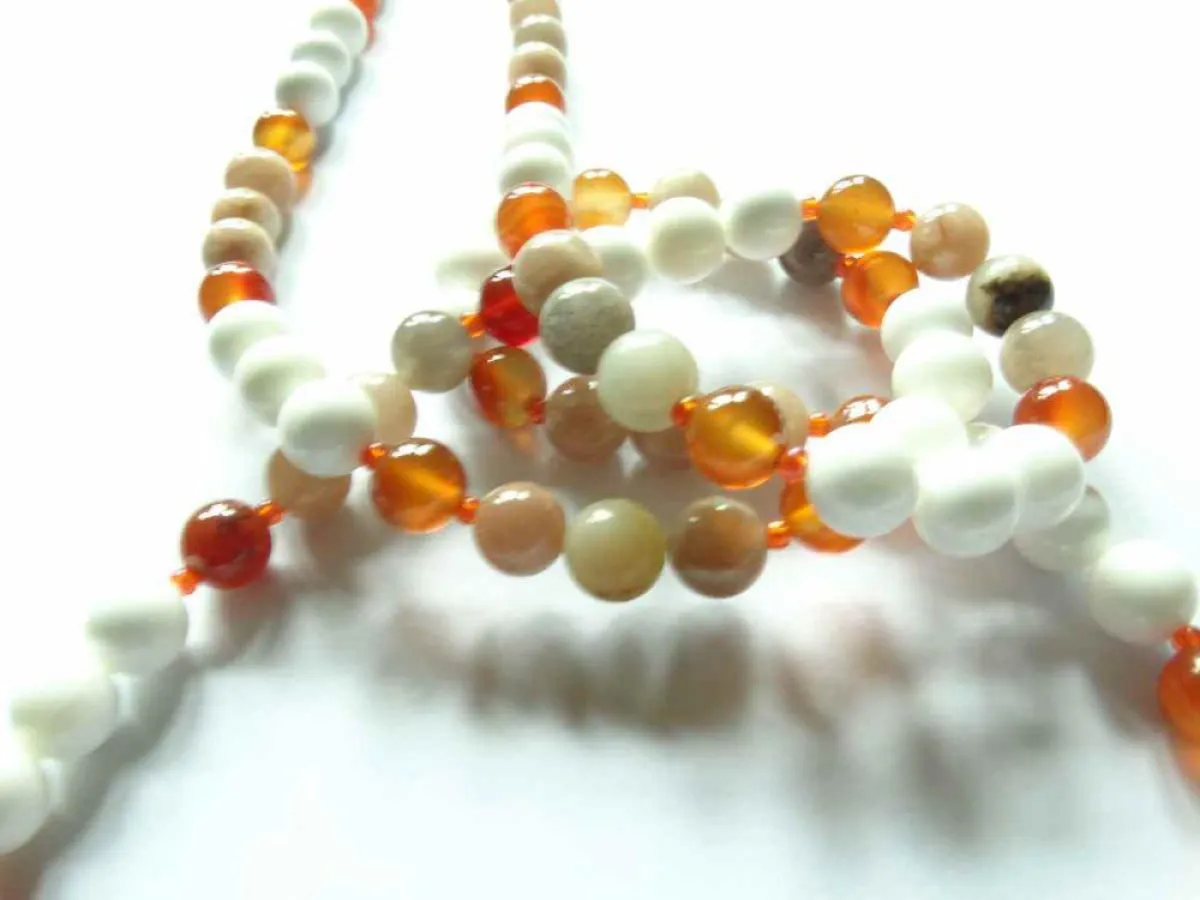 Eine Mala um das Leben zu genießen