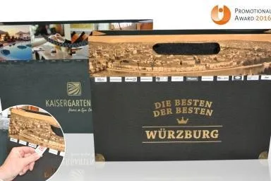 Bild: Papiertaschenspezialist RIEDLE gewinnt begehrten Design- und Kommunikationspreis 'Promotional Gift Award 2016'