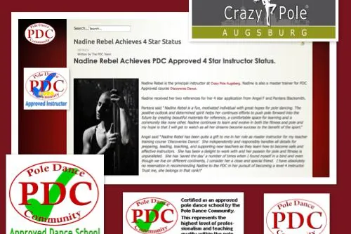 Bild: PDC – die Poledance Community und CrazyPole Augsburg