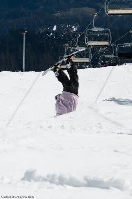Bild: Sicher auf der Skipiste unterwegs