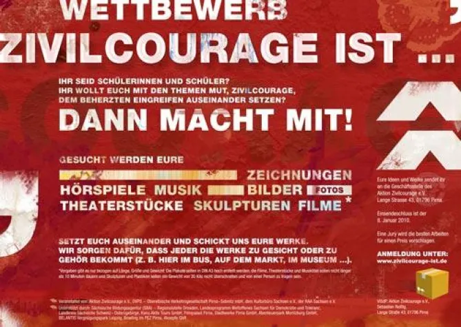 Bild: Zivilcourage ist …