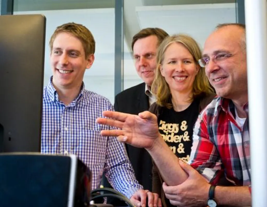 v.l.n.r.: PHAT-Team mit Andreas Wollner, Nils Langemann, Heike Oelze