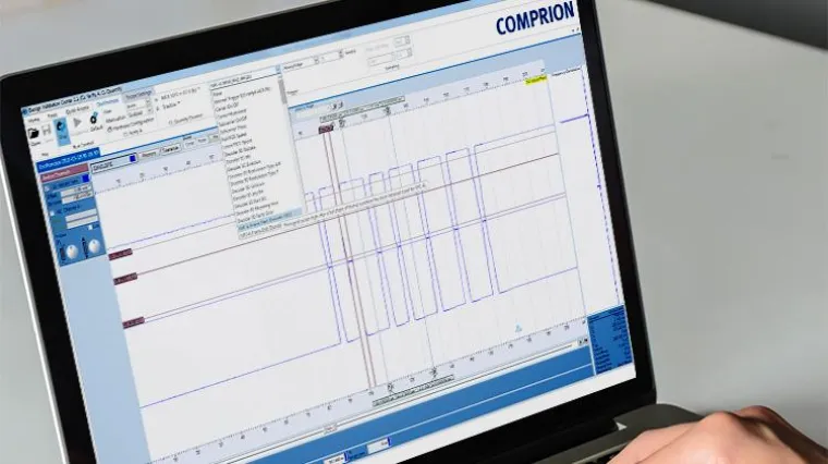 Bild: COMPRION bringt neues NFC-Oszilloskop auf den Markt