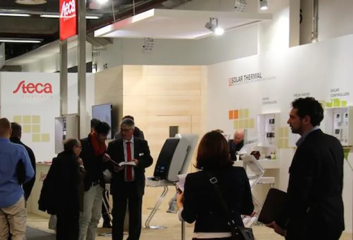 Steca erfolgreich auf der ISH 2015 Bild: Steca erfolgreich auf der ISH 2015