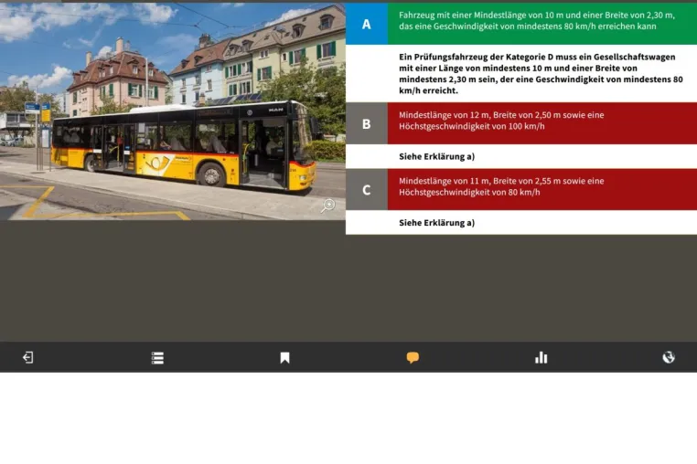 Bild: Bus Theorieprüfung bestehen: Kategorie D/DE gezielt vorbereiten