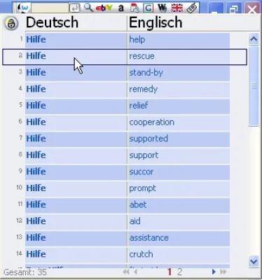 Bild: metaspinner: Texte mit der kostenlosen webtip Titlebar 2.0 übersetzen