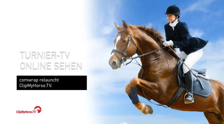Bild: comwrap realisiert neuen Internetauftritt für ClipMyHorse.TV